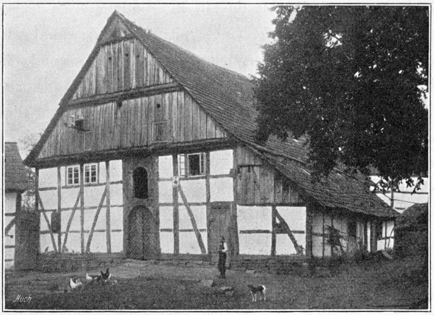 Abbildung 178. Tuchtfeld, Hof Nr. 6 (XVII. Jahrhundert erste Hälfte).